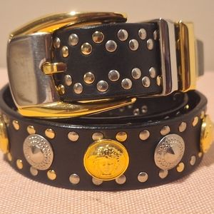 Vintage Gianni Versace Medusa Belt